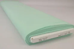 Katoen Poplin: Licht mint