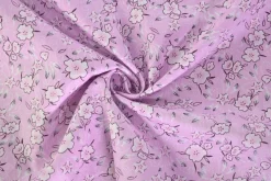 Katoen poplin – Lilac Blossom Mist