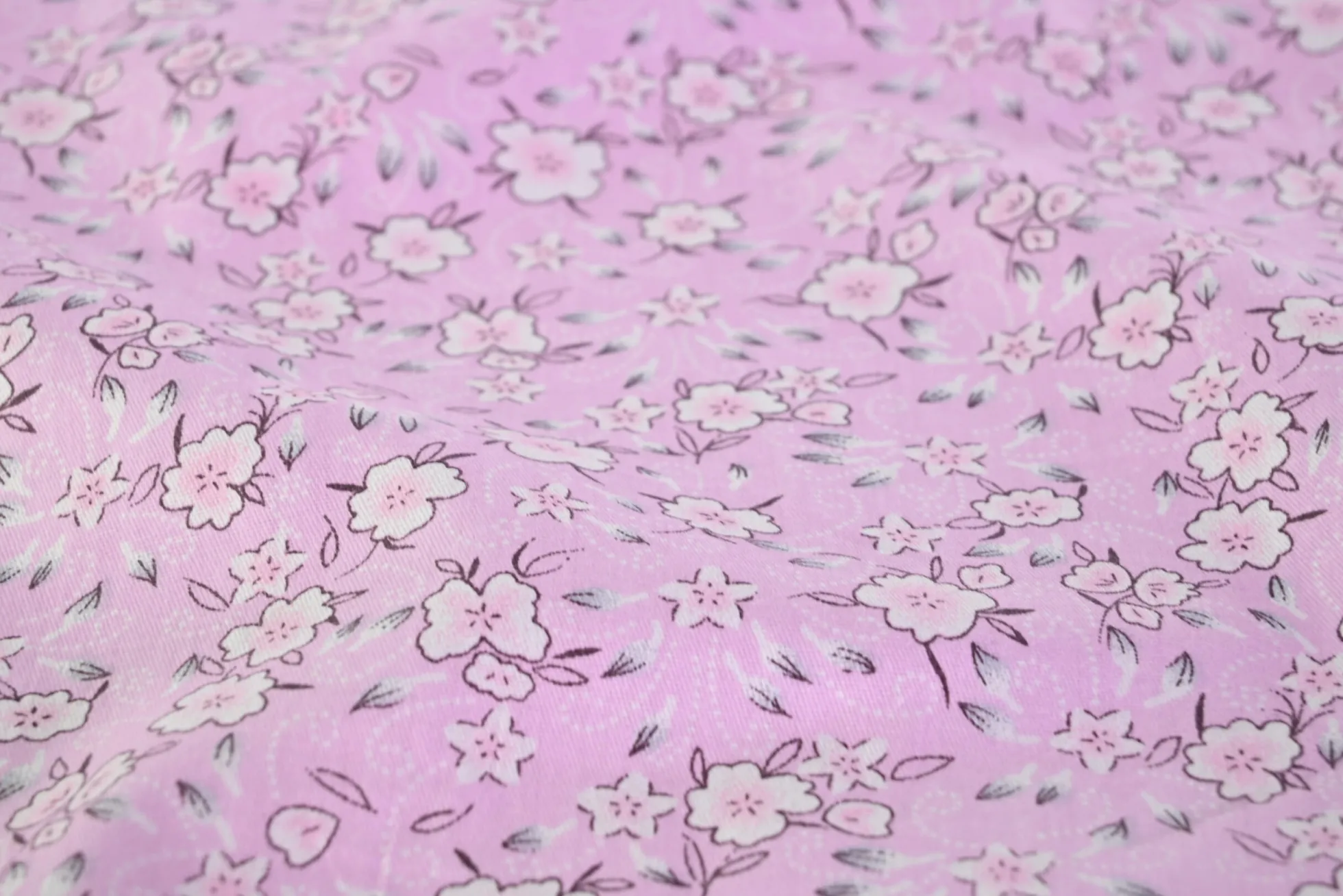 Katoen poplin – Lilac Blossom Mist