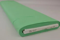 Katoen Poplin: Mintgroen