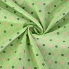 Katoen poplin – Mint Heart Trellis