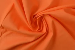 Katoen Poplin: Oranje