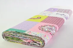 Katoen poplin – Peace patchwork