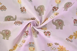 Katoen poplin – Safari Smiles