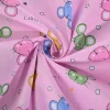 Katoen poplin – Smart mouse on pink