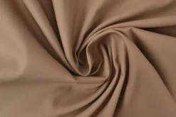 Katoen Poplin: Taupe