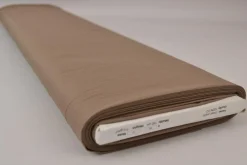 Katoen Poplin: Taupe