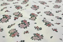 Katoen poplin – Vintage Rose Posy
