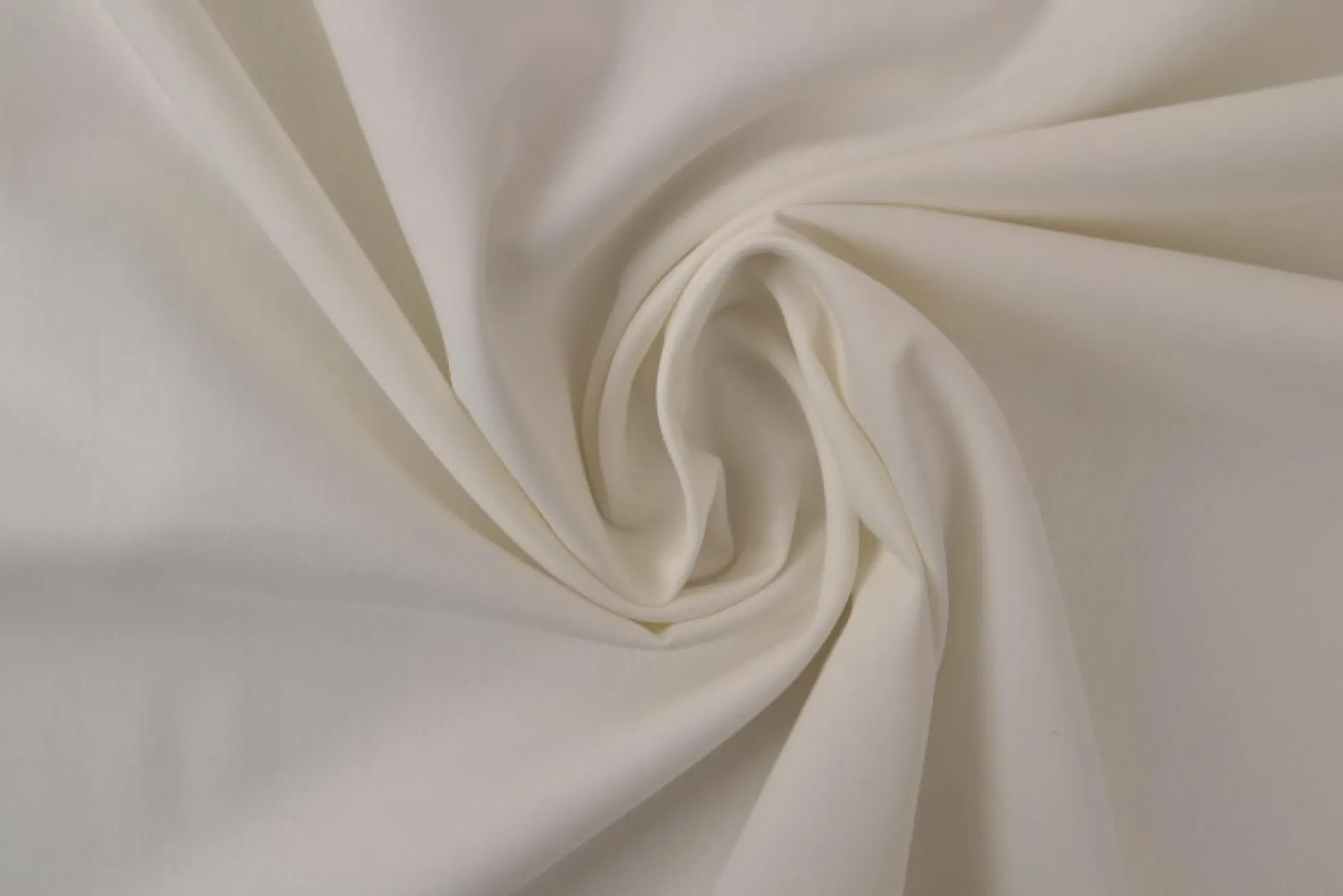 Katoen Poplin: Wit