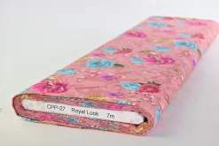 Katoen poplin – Woodland Bloom Deer