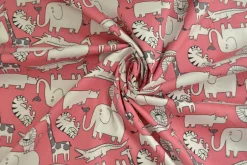 Katoen poplin – Zoo