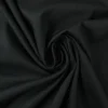 Katoen Poplin: Zwart