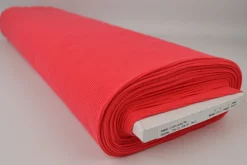 Katoen rib jersey – Rood