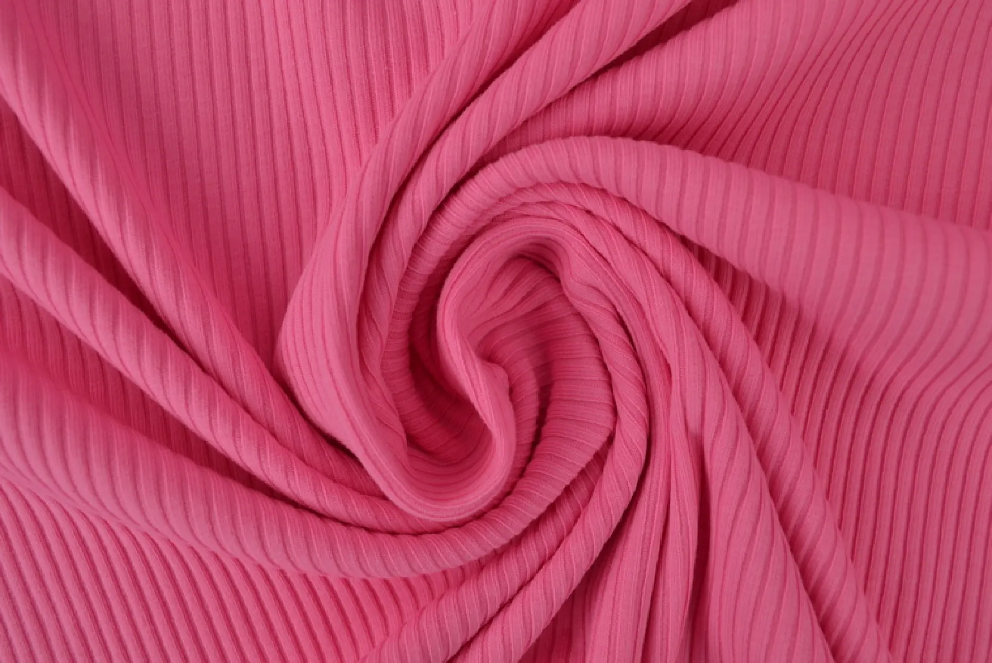 Katoen rib jersey – Roze