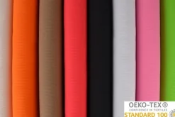 Katoen rib jersey – Roze