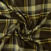 Katoen ruit – Donkerbruin / donkergrijs & creme