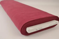 Katoen Tricot: Bordeauxrood