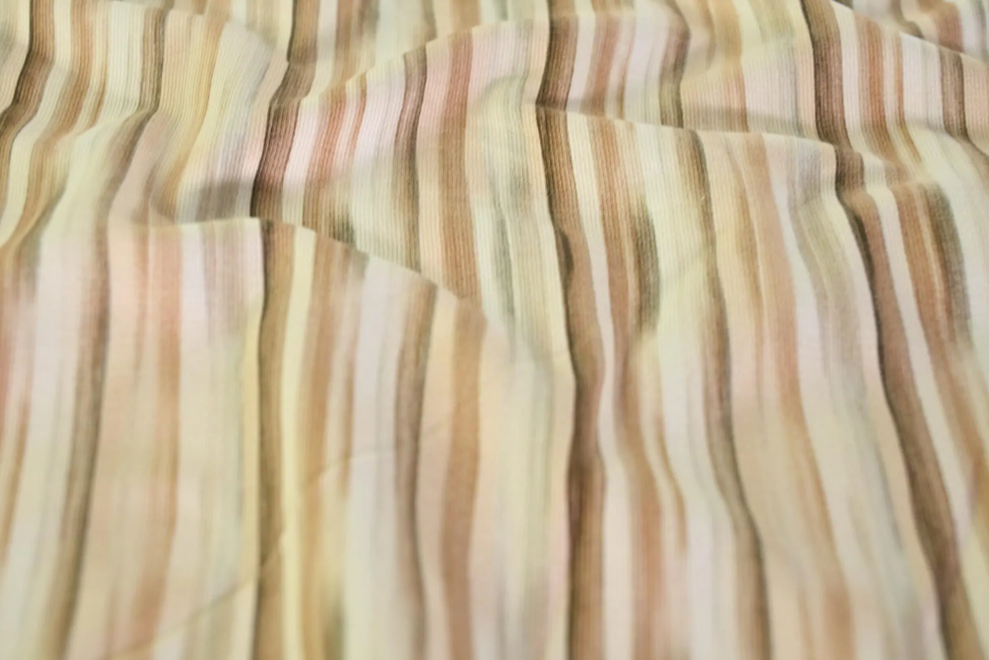 Katoen tricot – Desert stripes