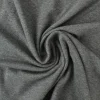 Katoen Tricot: Donkergrijs melange