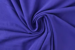 Katoen tricot: Kobaltblauw