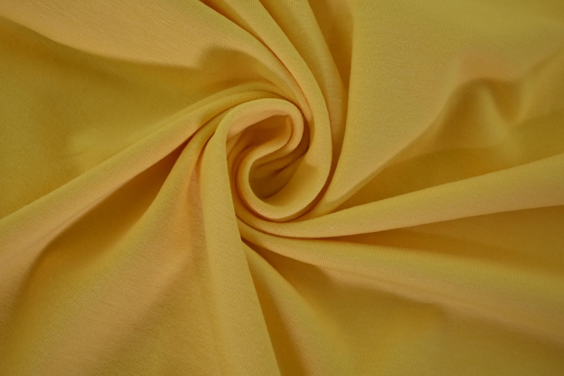 Katoen tricot – Lichtgeel