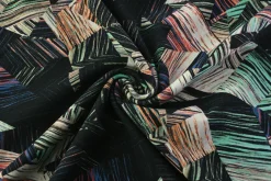 Katoen tricot – Midnight Blue Prism
