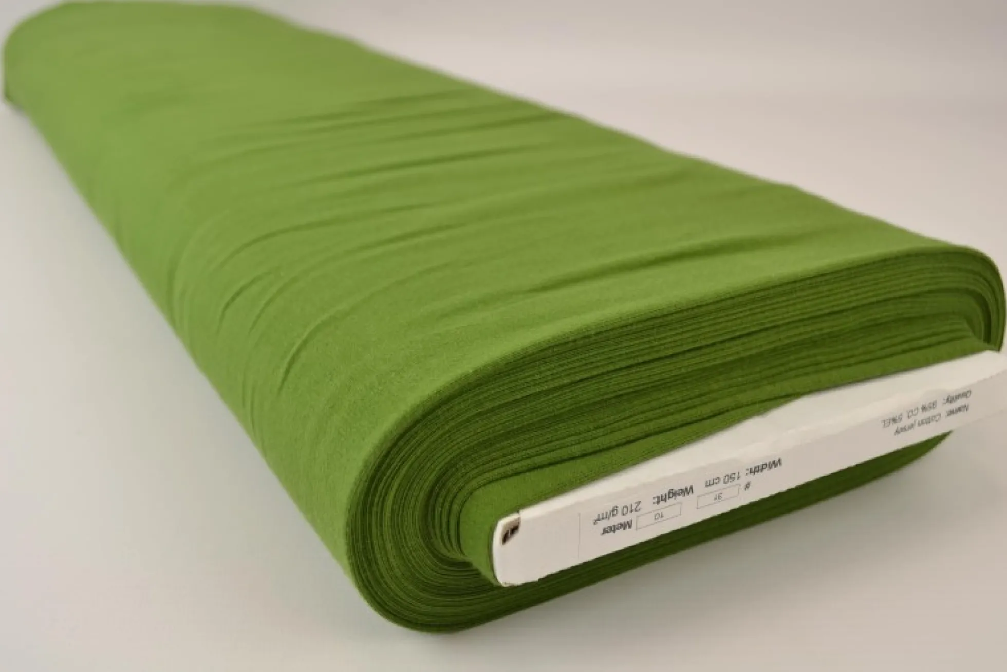 Katoen Tricot: Mosgroen