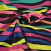 Katoen tricot – Neon Wave Stripe
