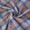 Katoen tricot – Pastel checkered