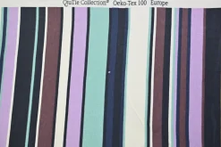 Katoen tricot – Pastel Horizon Stripe