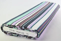 Katoen tricot – Pastel Horizon Stripe