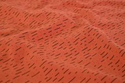 Katoen tricot – Rain on copper