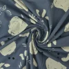 Katoen tricot Royal – Stoneage fantasy donkergrijs