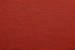 Katoen tricot soft touch – Black & red stripes