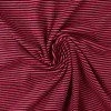 Katoen tricot soft touch – Fuchsia & black stripes