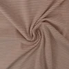 Katoen tricot soft touch – Old pink & off-white stripes