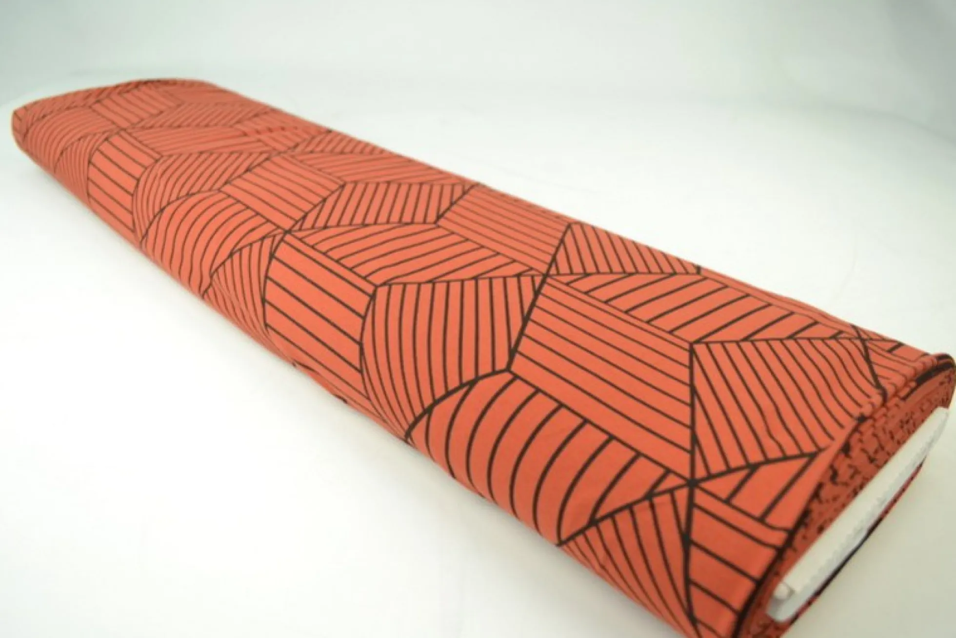 Katoen tricot – Wow – Grafisch koper