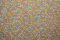 Katoen tricot – Wow – Kleine bloemetjes oudroze