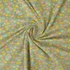 Katoen tricot – Wow – Kleine bloemetjes taupe