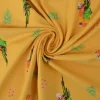 Katoen tricot – Wow – Papegaai okergeel