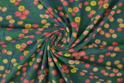 Katoen tricot – Wow – Perzik donkergroen
