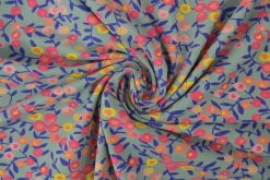 Katoen tricot – Wow – Perzik oudgroen