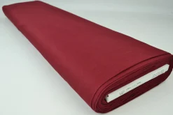 Keperkatoen stretch – Bordeaux (250 gram)