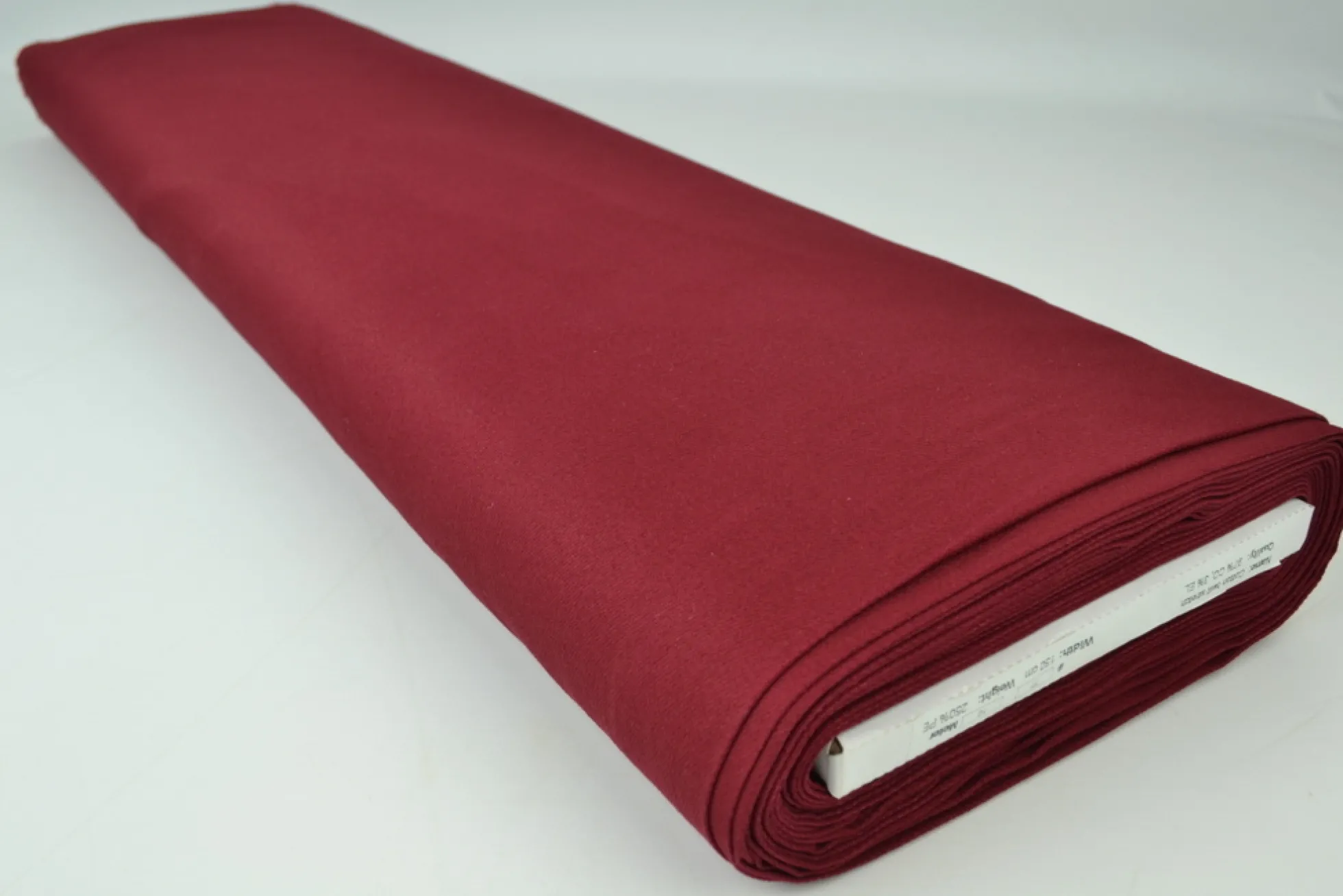 Keperkatoen stretch – Bordeaux (250 gram)