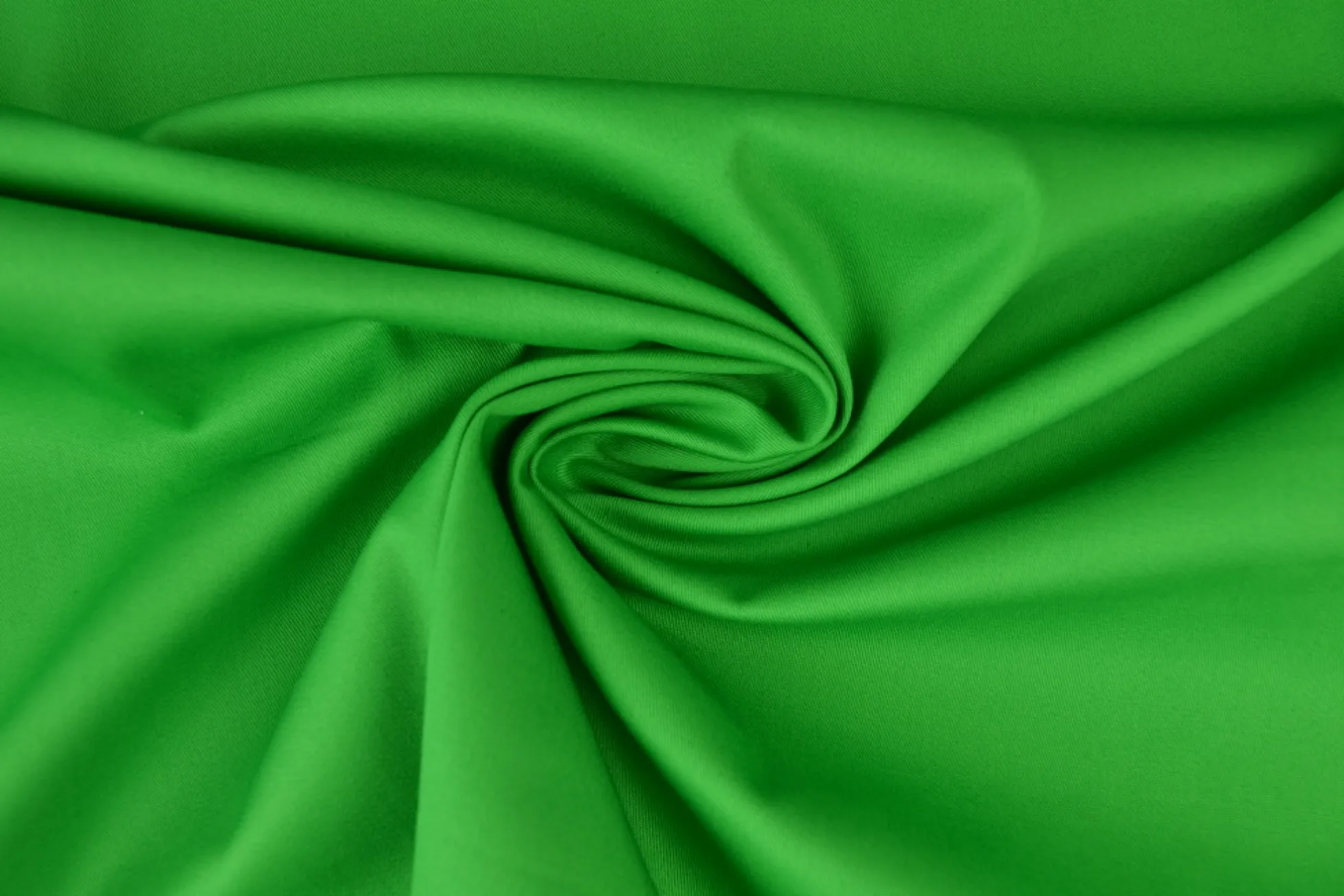 Keperkatoen stretch – Groen (175 gram)