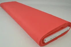 Keperkatoen stretch – Koraalroze (250 gram)