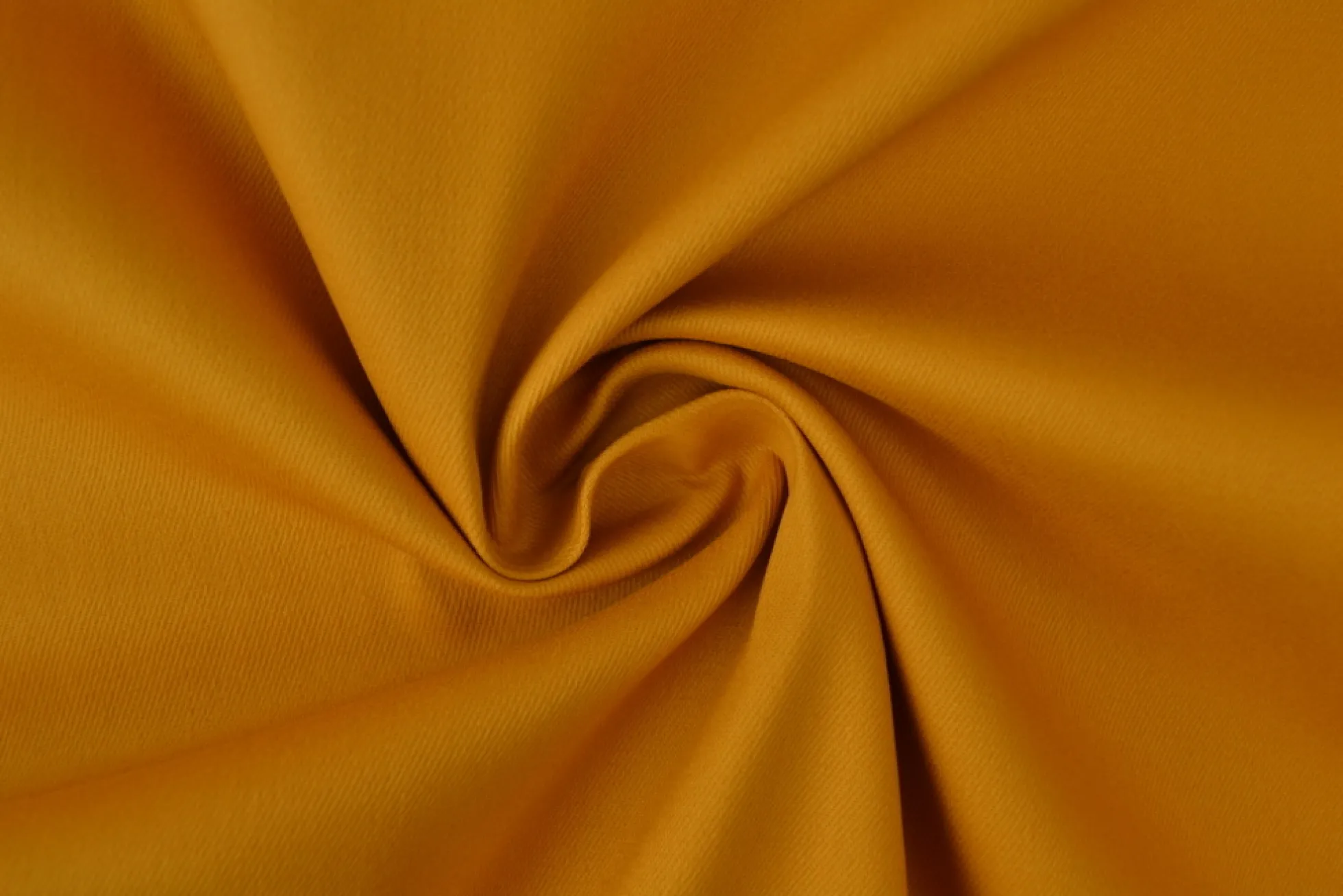 Keperkatoen stretch – Okergeel (250 gram)