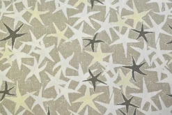 Linnen 100% – Abstract stars natural