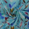 Linnen – Art bloom aqua