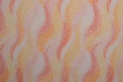 Linnen – Marble waves orange